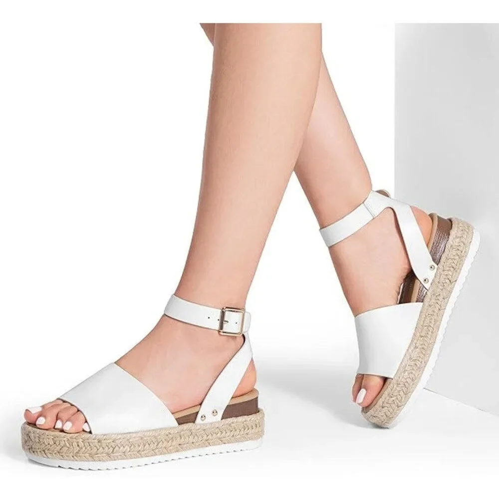 Dream Pairs Womens 8.5 White 2.5